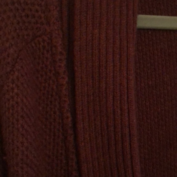 Aritzia xxs sweater, deep purple merlot color - Picture 3 of 6